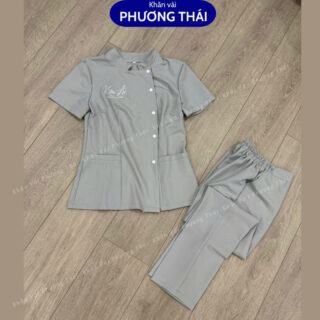 Đồng phục spa, áo đồng phục lễ tân cao cấp, đồng phục may theo mẫu chất cotton lạnh Đồng phục spa, áo đồng phục lễ tân cao cấp, đồng phục may theo mẫu chất cotton lạnh