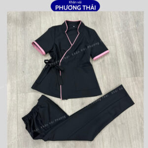 Đồng phục spa, áo đồng phục lễ tân cao cấp, đồng phục may theo mẫu chất cotton lạnh Đồng phục spa, áo đồng phục lễ tân cao cấp, đồng phục may theo mẫu