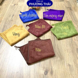 Khăn làm nail, khăn làm móng siêu mềm mại hình vuông, kích thước 30*30cm