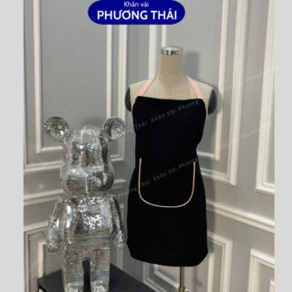 Tạp dề spa, tạp dề tiệm nails mi, phun xăm, thẩm mỹ