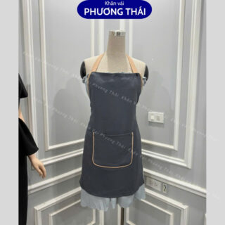 Tạp dề spa, tạp dề tiệm nails mi, phun xăm, thẩm mỹ