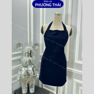 Tạp dề spa, tạp dề tiệm nails mi, phun xăm, thẩm mỹ