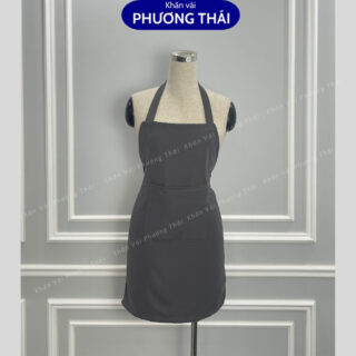 Tạp dề spa, tạp dề tiệm nails mi, phun xăm, thẩm mỹ