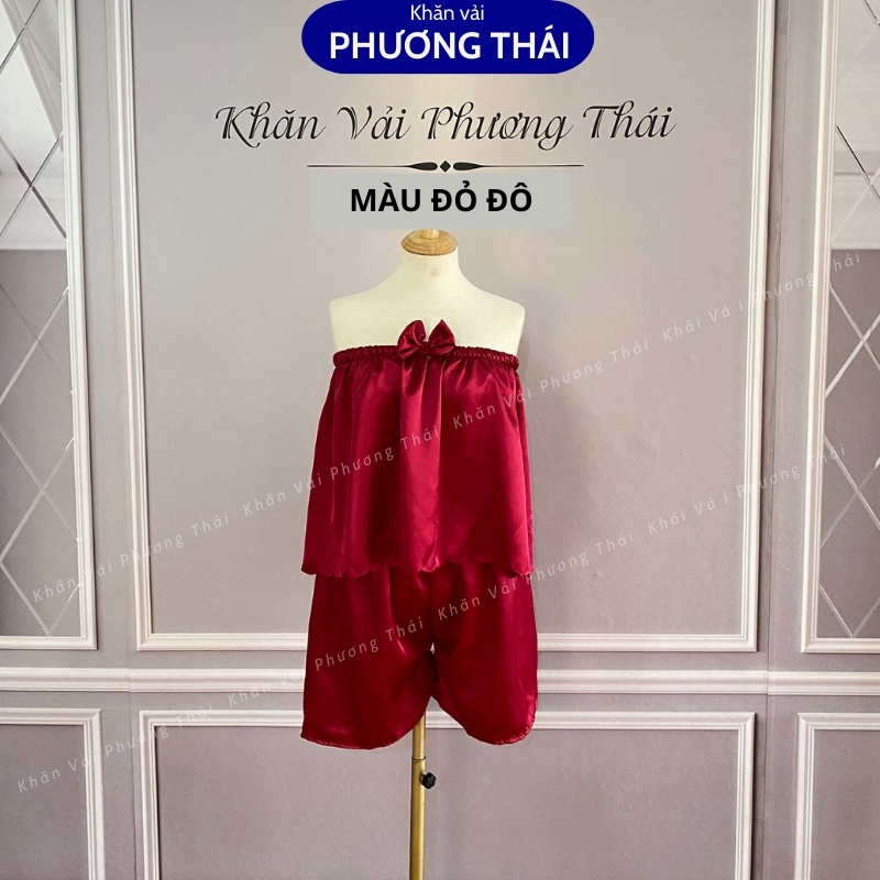 Bộ áo quây lửng spa, bộ quây massage vải lụa cao cấp Bộ áo quây lửng spa có CÚC LƯNG tiện lợi, bộ quần áo massage