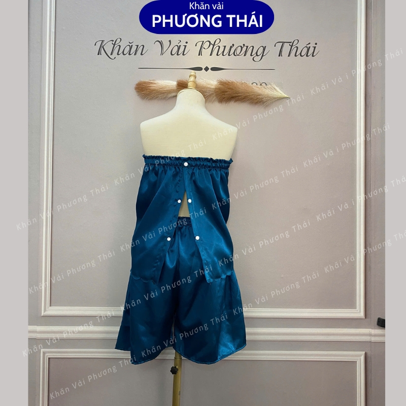 Bộ áo quây lửng spa có CÚC LƯNG tiện lợi, bộ quần áo massage Bộ áo quây lửng spa có CÚC LƯNG tiện lợi, bộ quần áo massage
