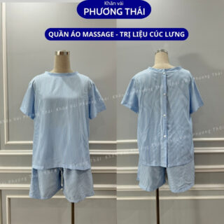 Bộ quần áo trị liệu, quần áo massage, châm cứu cho bệnh nhân vải lạnh