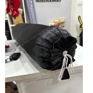 Gối kê chân spa, gối ôm spa lụa cao cấp dài 70cm