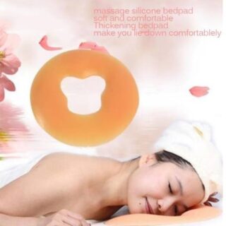 Gối silicon úp mặt, gối úp mặt làm massage, body spa dưỡng sinh