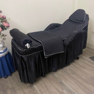 Ga giường tiêm filler, ga giường phun xăm phi lụa trần bông cao cấp Ga giường tiêm filler, ga giường phun xăm phi lụa trần bông cao cấp