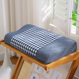 Gối cao su non, gối đầu spa êm ái, đàn hồi tốt, kt 30*50cm