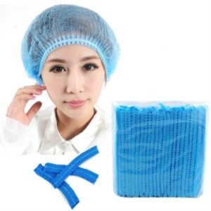 Mũ trùm đầu y tế, mũ chùm đầu cho bác sĩ, spa thẩm mỹ viện, bịch 100 cái Mũ trùm đầu y tế, mũ chùm đầu cho bác sĩ, spa thẩm mỹ viện