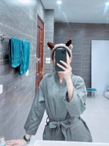 Áo choàng tắm cao cấp 100% cotton, thấm hút nước tốt Áo choàng tắm cao cấp 100% cotton, thấm hút nước tốt