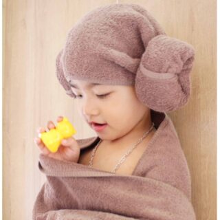 Khăn tắm cotton tự nhiên an toàn cho da, mềm mại thấm hút nước tốt, kt 60x120cm